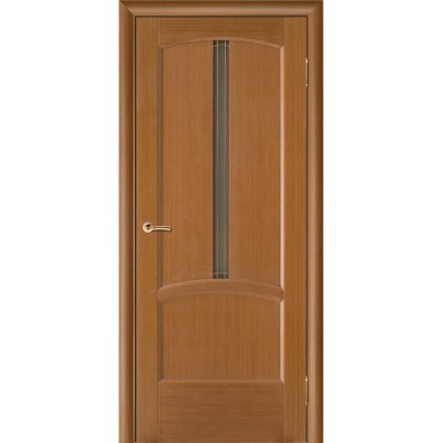 Дверь из массива сосны покрытая шпоном - Ветразь ПЧО