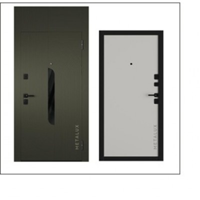 Дверь входная - Металюкс M651/48 (Фальш-панель)