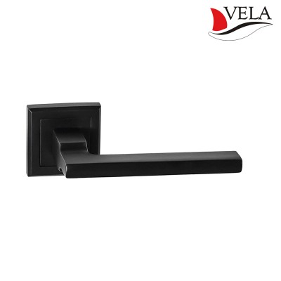 Дверная ручка Мерано (Vela) черный