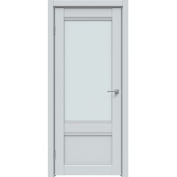 Дверь экошпон - L-17 (a-LaDoors) сатин белый