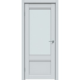 Дверь экошпон - L-17 (a-LaDoors) сатин белый