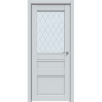 Дверь экошпон - L-33 (a-LaDoors) сатин белый