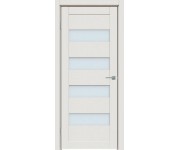 Дверь экошпон - L-3 (a-LaDoors) сатин белый