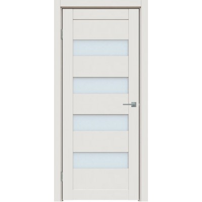Дверь экошпон - L-3 (a-LaDoors) сатин белый