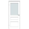 Дверь экошпон - L-33 (a-LaDoors) сатин белый