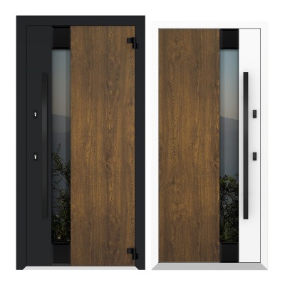 Дверь входная - Металюкс серия Бостон AG6118-SU (терморазрыв)