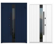 Дверь входная - Бостон AG6123 (полуторная)